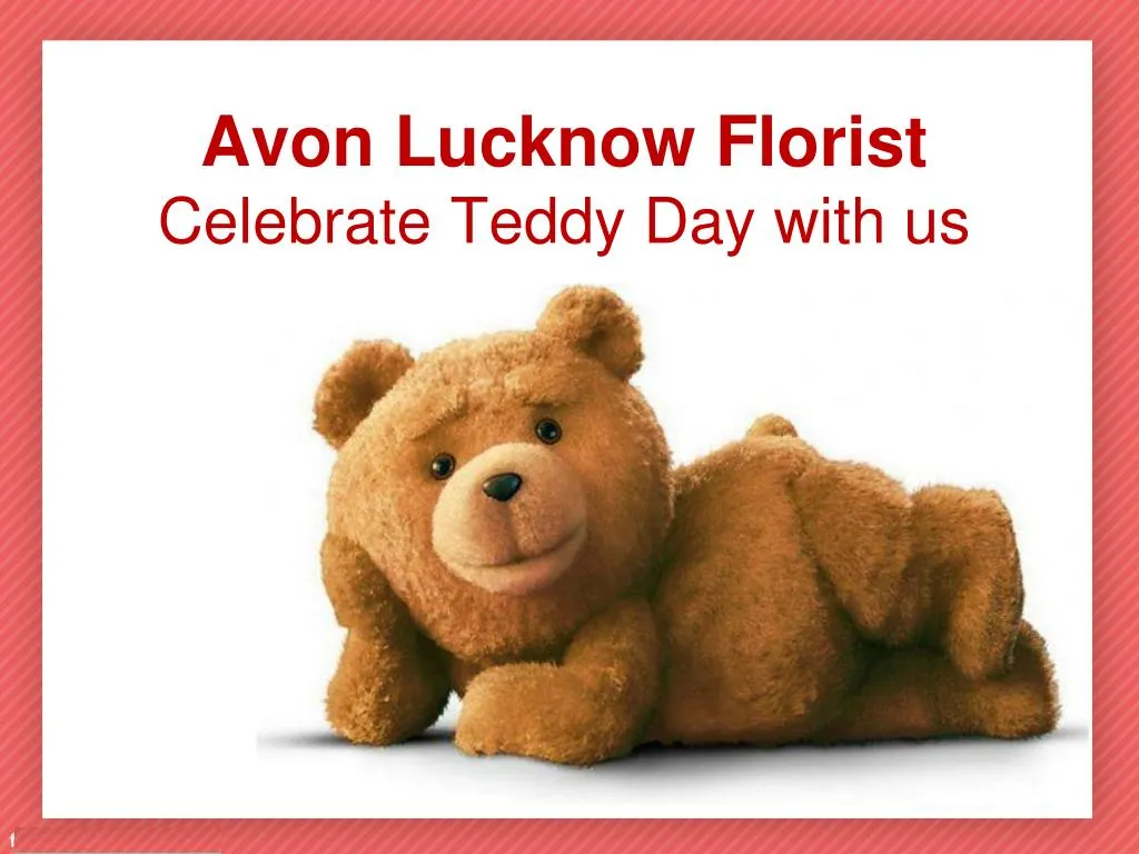 avon lucknow florist celebrate teddy day with us