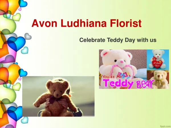 Teddy Day with Florist Ludhiana