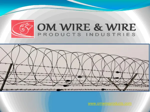 Find here the Best Concertina Wire Manufacturer and Suppliers