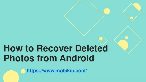 How to Recover Deleted Photos/Pictures from Android