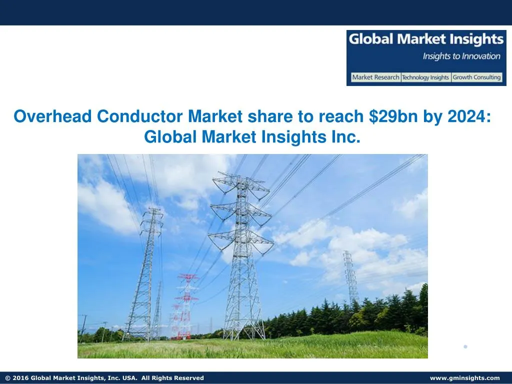 overhead conductor market share to reach 29bn