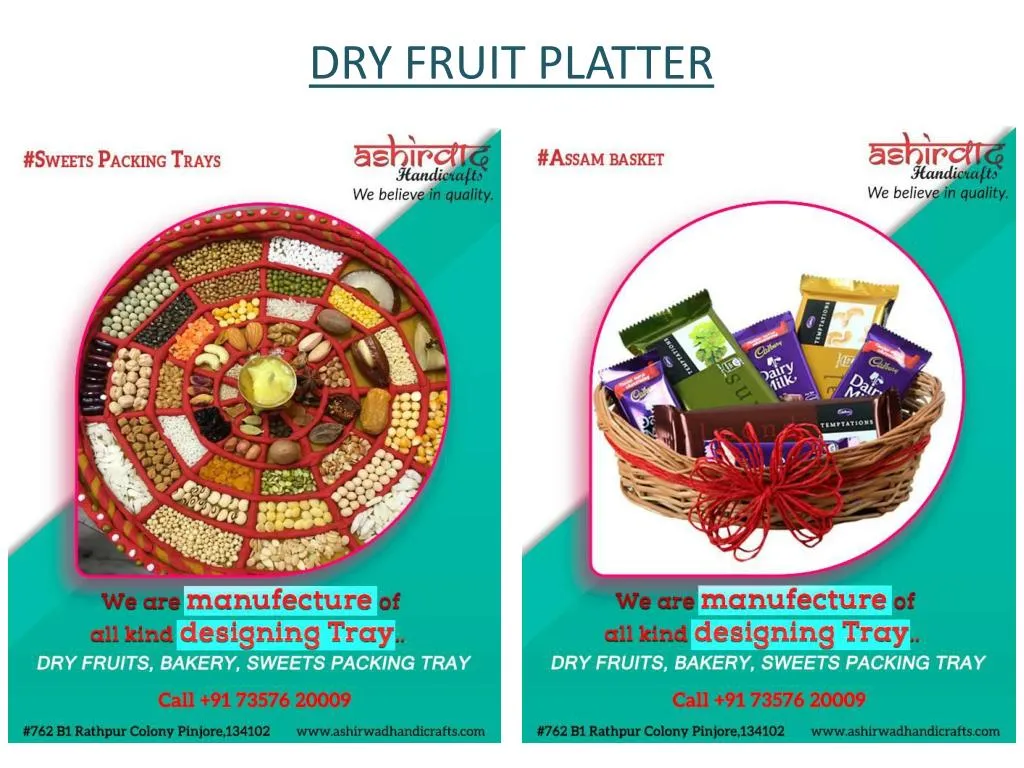 dry fruit platter