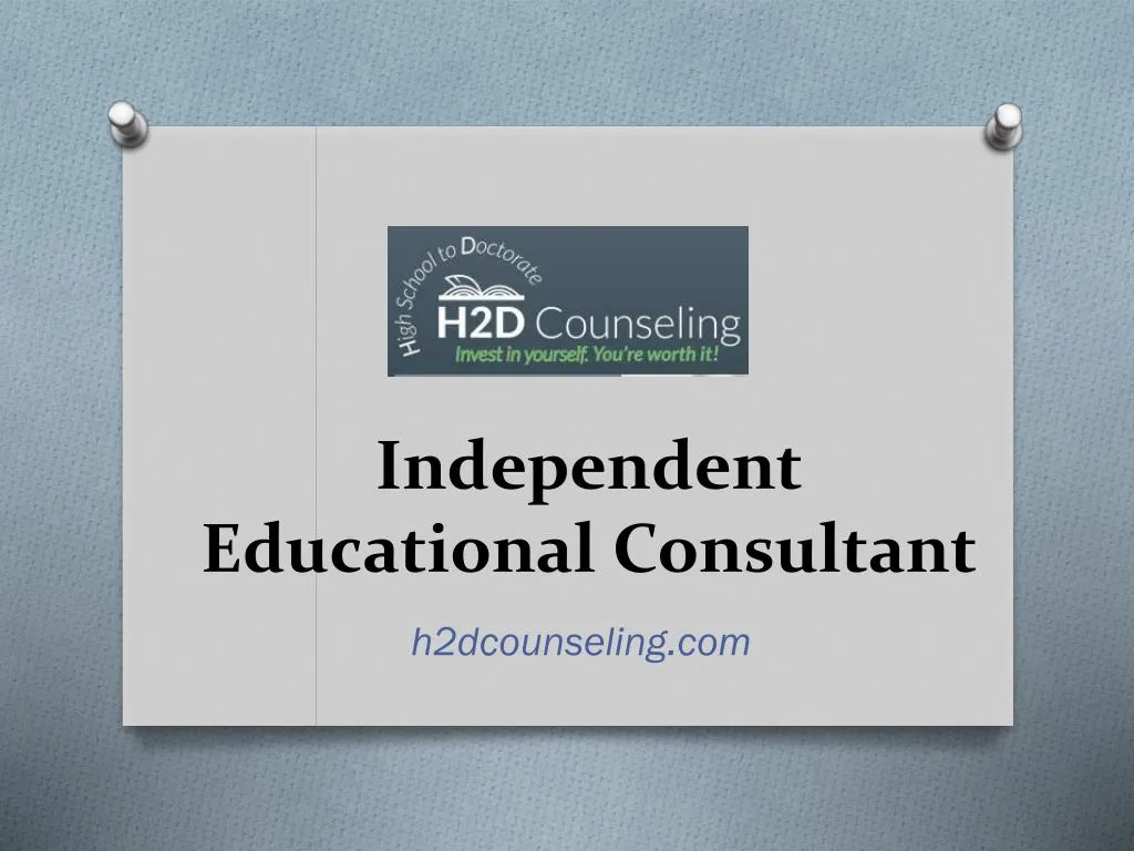 independent educational consultant