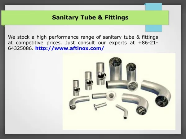 Sanitary Pipe Fittings