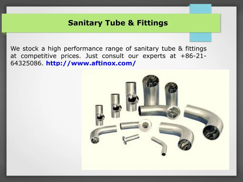 sanitary tube fittings