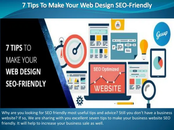 7 Tips To Make Your Web Design SEO-Friendly