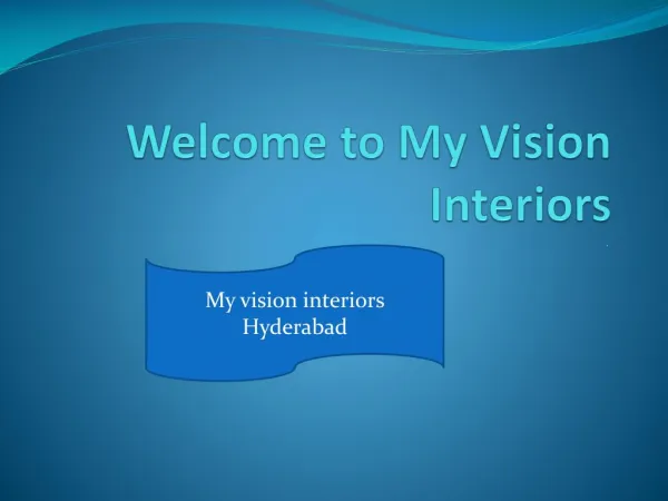 My Vision Interiors