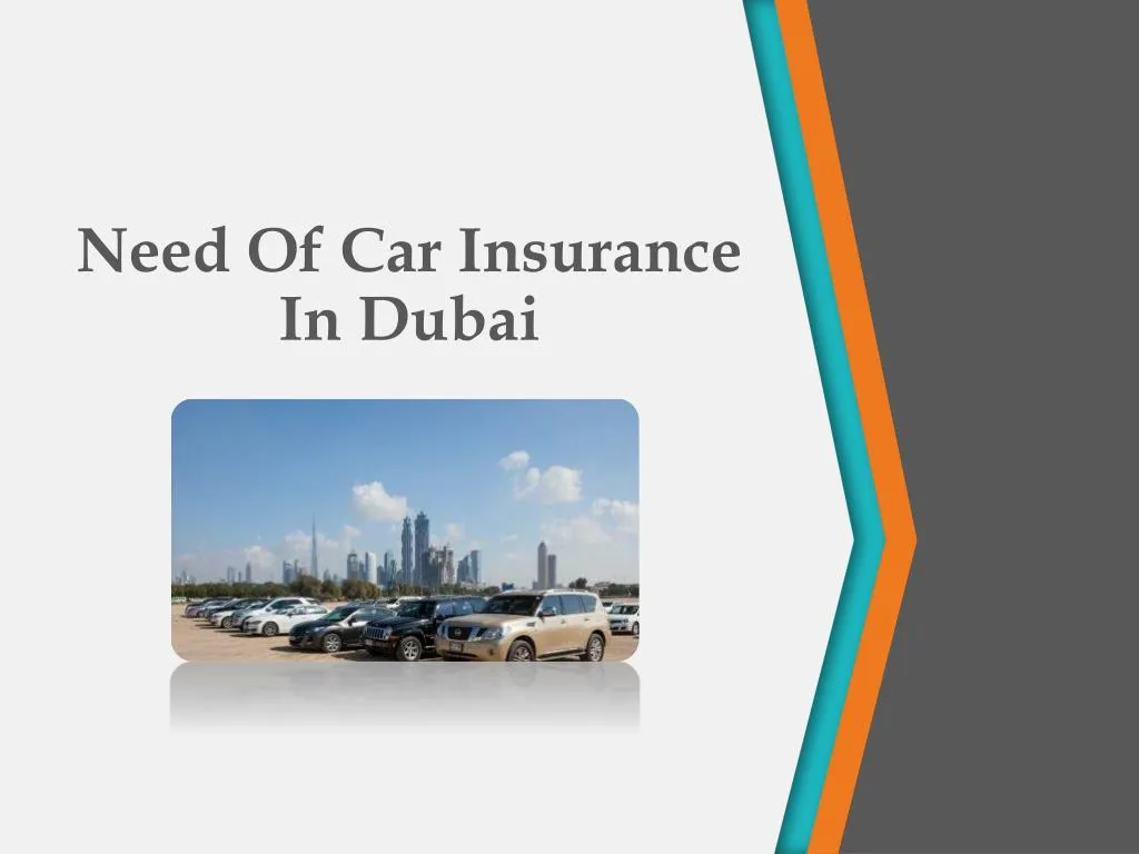 need of car insurance in dubai