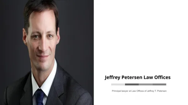 Jeffrey Petersen - Principal Lawyer at Law Offices