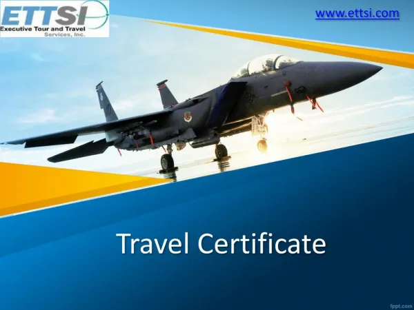 Travel Certificate