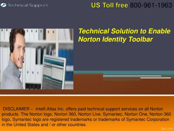 Instant Technical Solution to Enable Norton Identity Toolbar