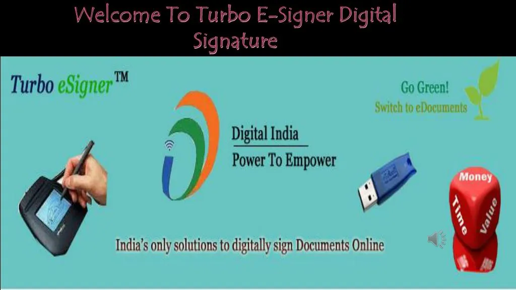 welcome to turbo e signer digital signature