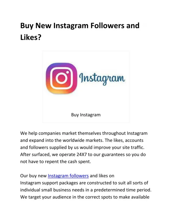 Buy Instagram Followers cheap cost