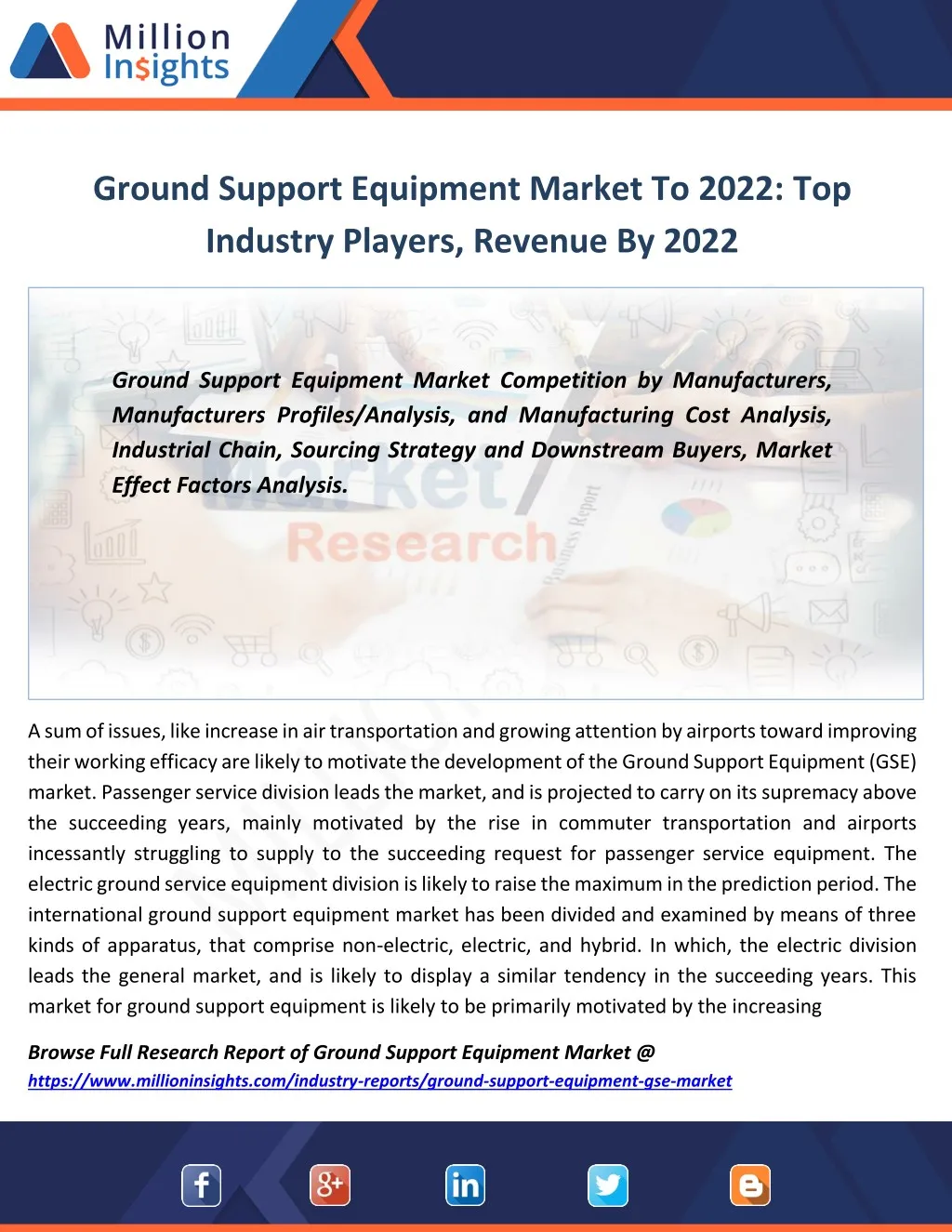ground support equipment market to 2022