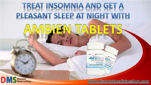 Use Ambien To Treat Insomnia And Better Sleep At Night