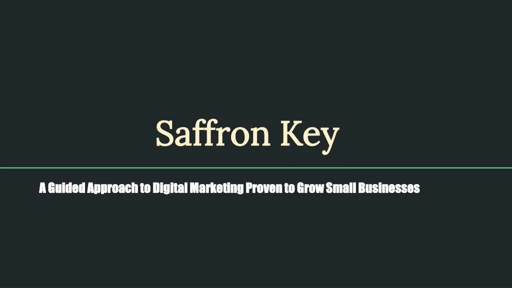 saffron key