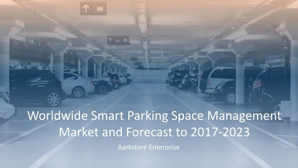 worldwide smart parking space management market