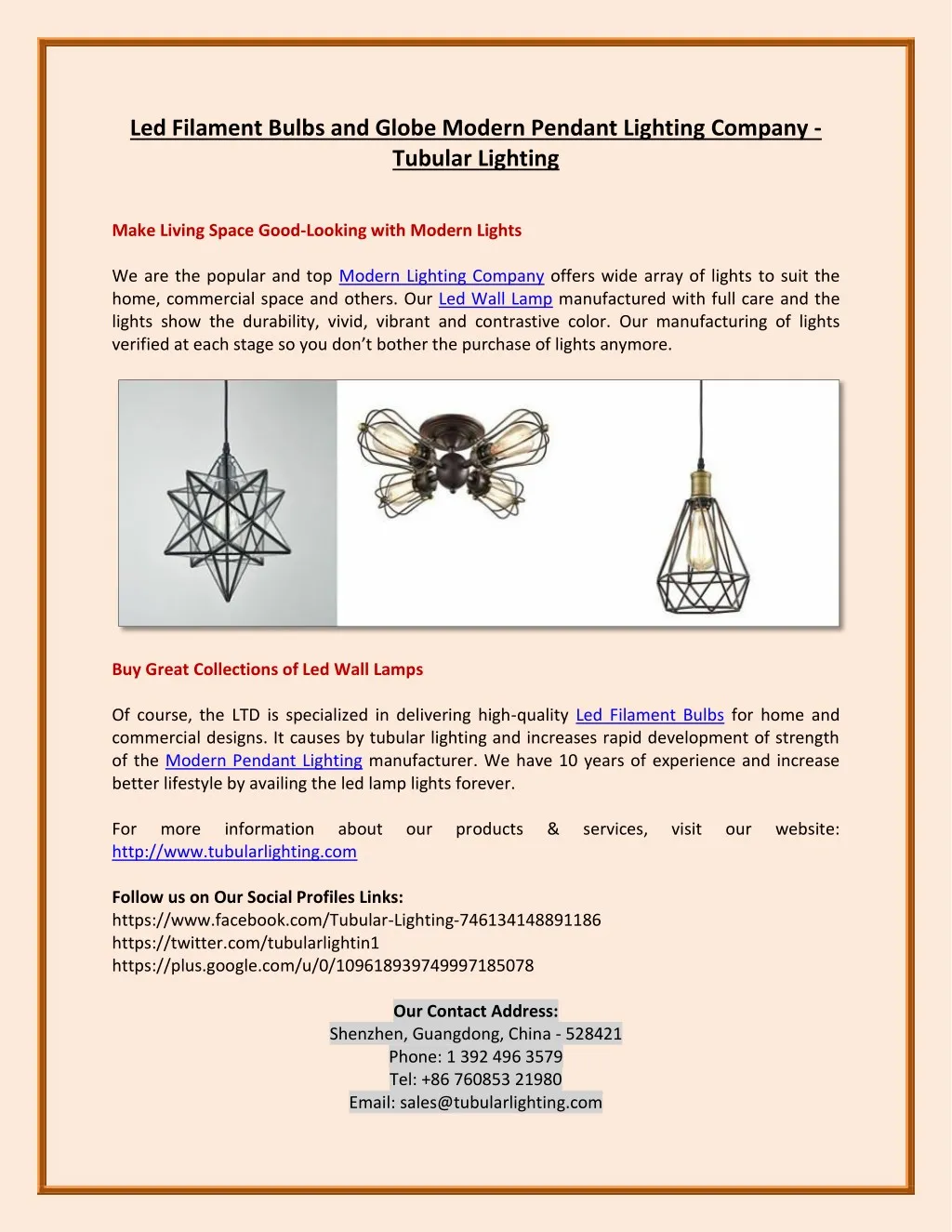 led filament bulbs and globe modern pendant