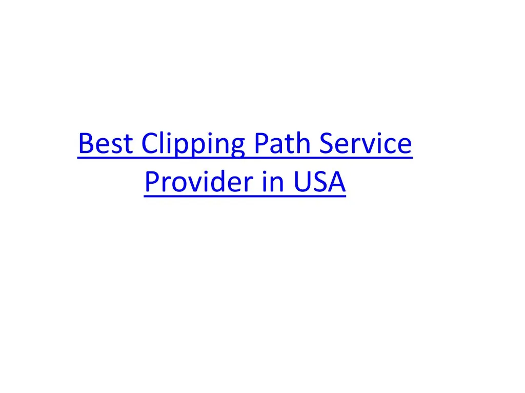 best clipping path service provider in usa