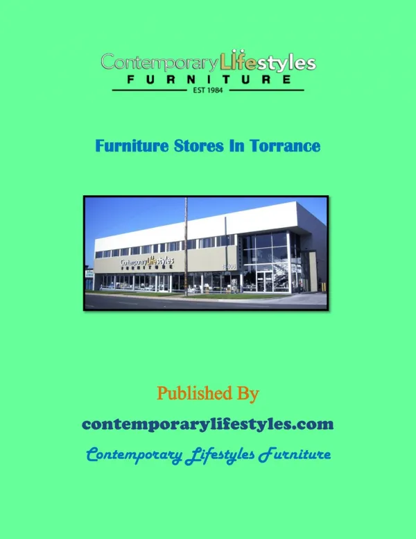 Furniture stores in Torrance