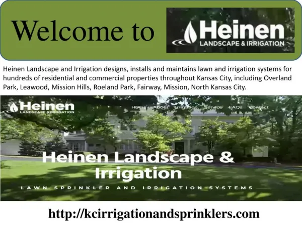 Welcome to kcirrigation and sprinklers