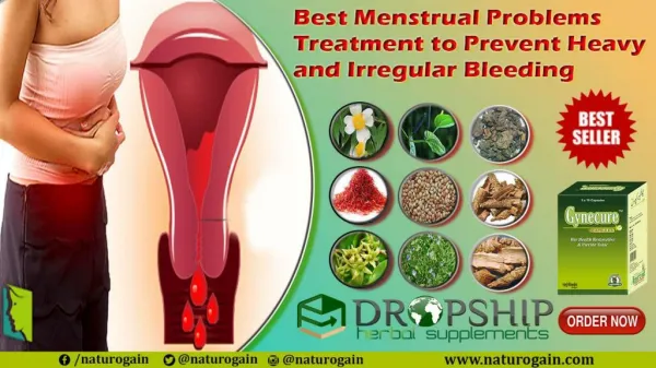 Best Menstrual Problems Treatment to Prevent Heavy and Irregular Bleeding
