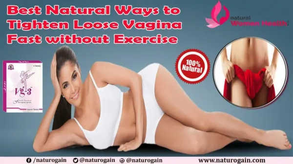 Best Natural Ways to Tighten Loose Vagina Fast without Exercise