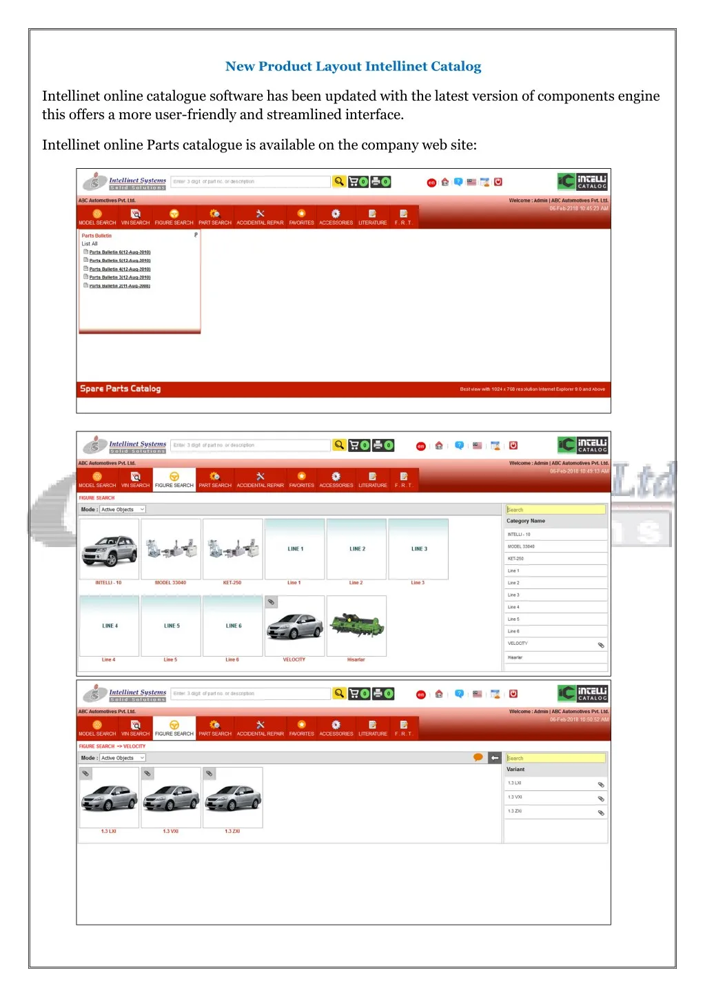 new product layout intellinet catalog