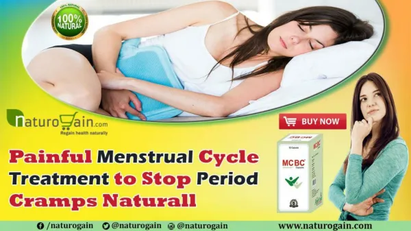 Painful Menstrual Cycle Treatment to Stop Period Cramps Naturally