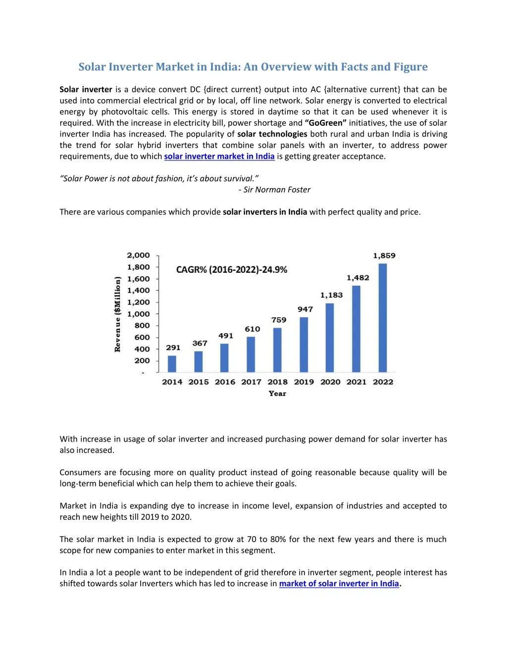 solar inverter market in india an overview with