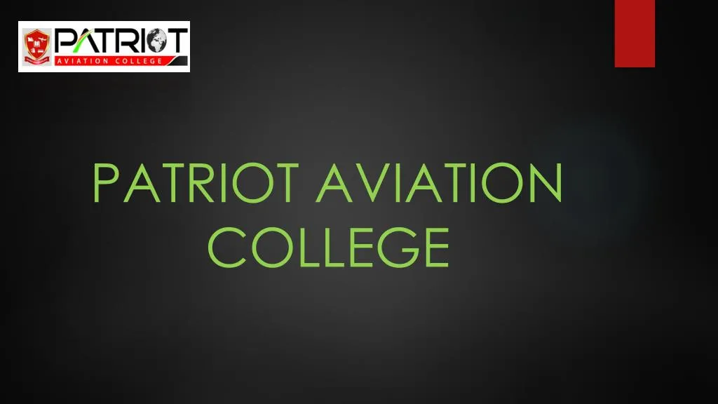 patriot aviation college