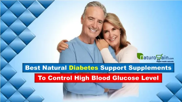 Best Natural Diabetes Support Supplements to Control High Blood Glucose Level