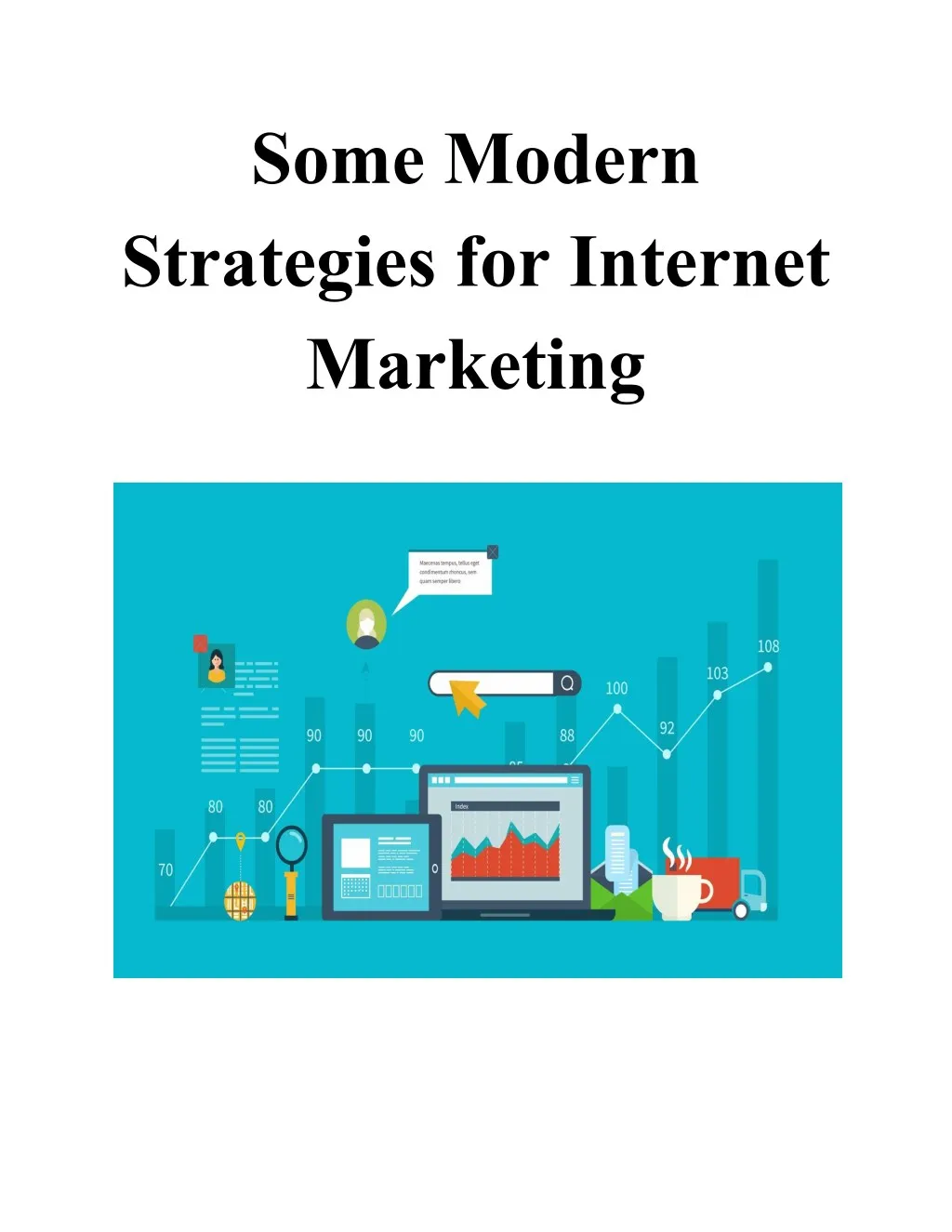 some modern strategies for internet marketing