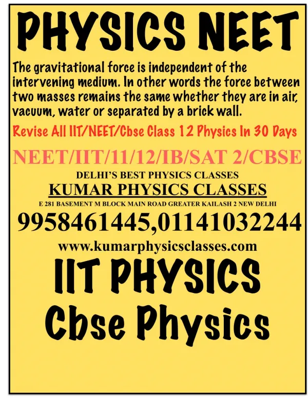 Neet Physics Classes