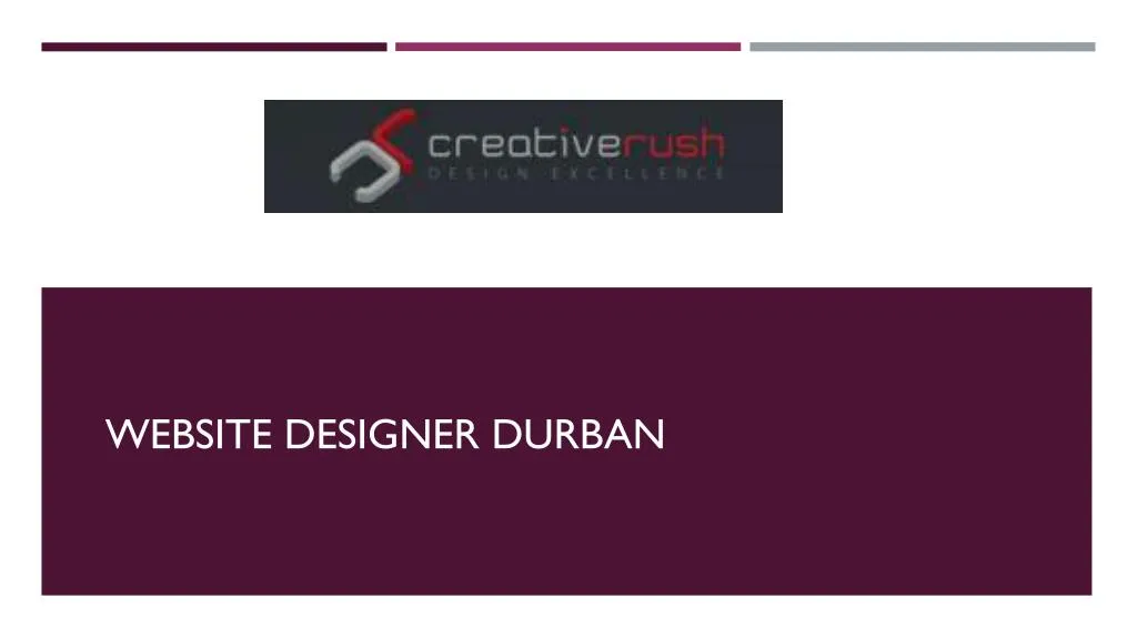 website designer durban