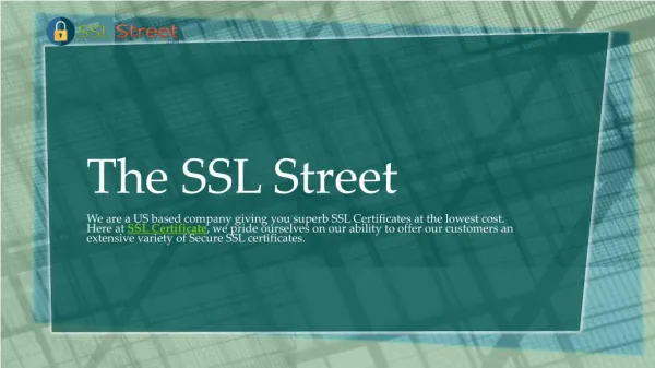 Trusted No 1 Comodo Essential Digital SSL Certificate And SSL Security