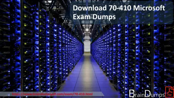 Microsoft 70-410 Real Exam Question Answers
