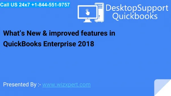 Whatâ€™s New & improved features in QuickBooks Enterprise 2018