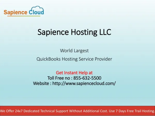 Best QuickBooks Hosting