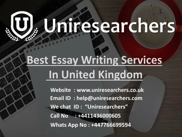 Best Essay Writing Services In UK