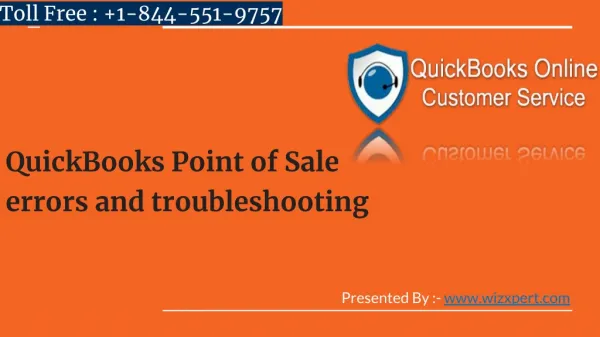 QuickBooks Point of Sale errors and troubleshooting