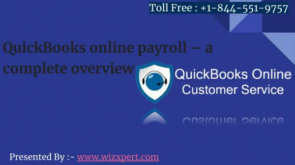 QuickBooks online payroll â€“ a complete overview