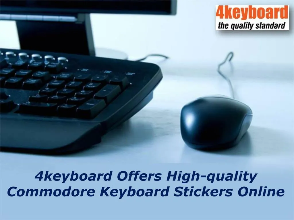 4keyboard offers high quality commodore keyboard