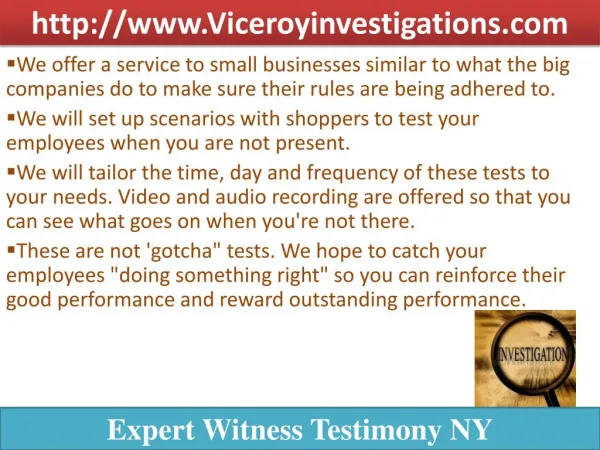 Polygraph examinations NY, Computer Forensics NY, Pre-Employment Investigations NY, Expert Witness Testimony NY, Underco