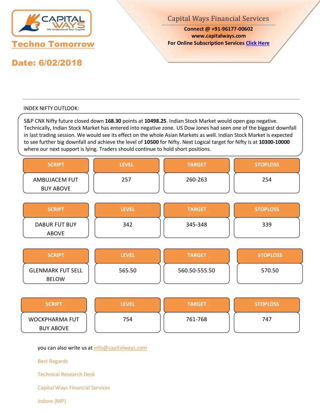 capital ways financial services