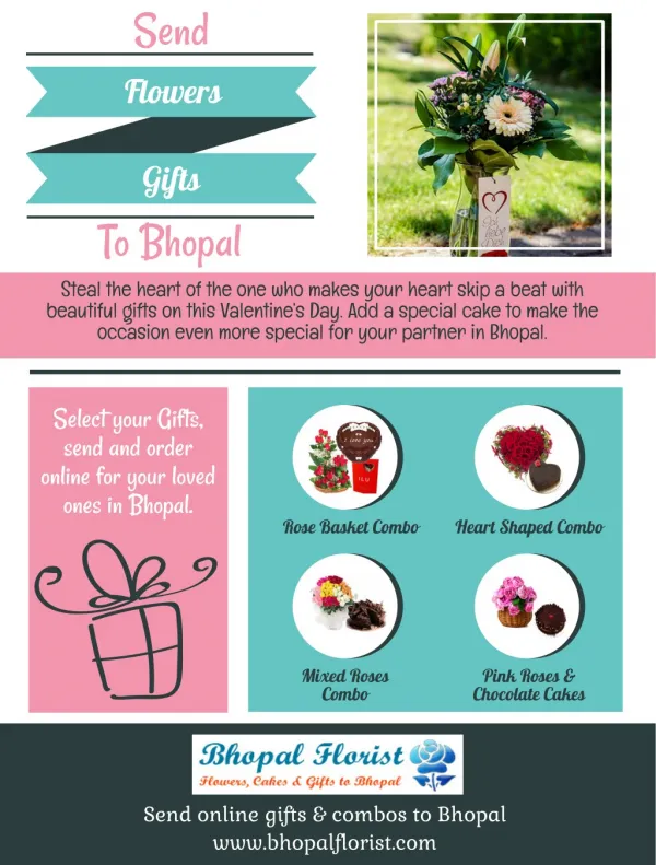 Send Flowers Gifts To Bhopal