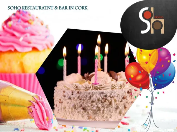 Best places to eat Cork - SoHo - Restaurant and Bar