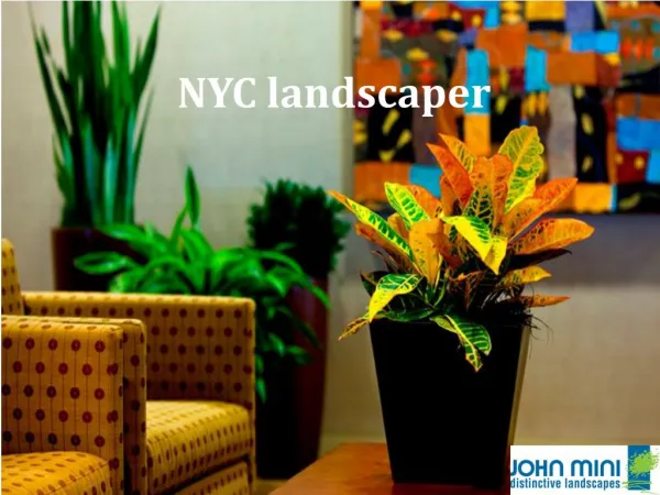 NYC Landscaper - Add Value to Your Homes