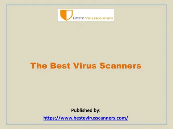 The Best Virus Scanners