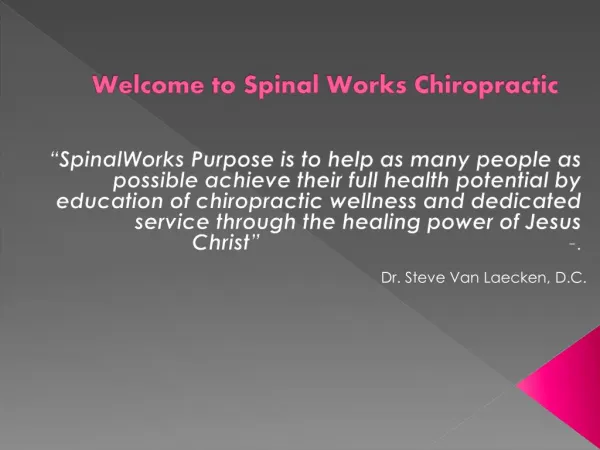 Spinal Works Chiropractic